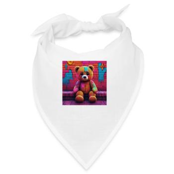 Streetbaer - Bandana - Weiß - Vorne