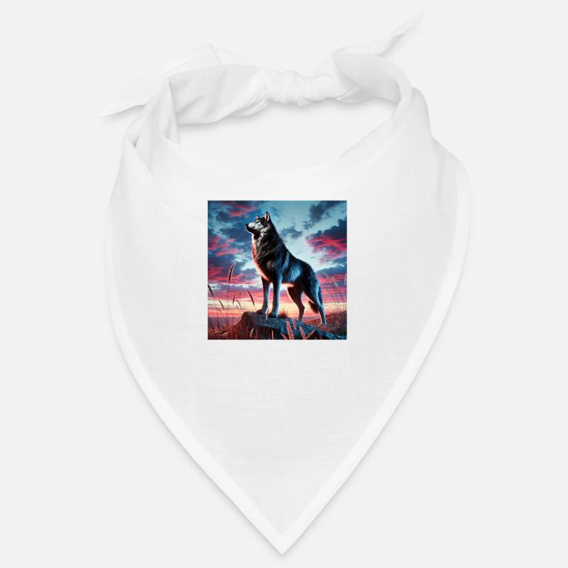 Wolf sunset Bandana
