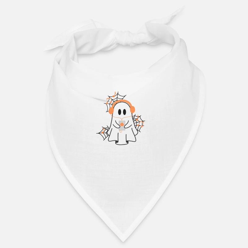 Geist mit Kopfhörer Bandana