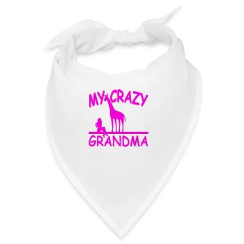 Oma - Bandana - Weiß - Vorne