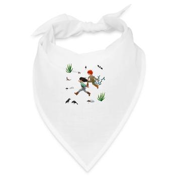 Die kleine Räubertochter - Bandana - Weiß - Vorne