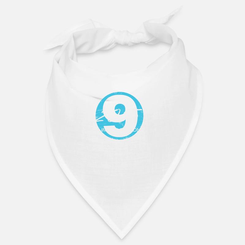 Conception du 9e anniversaire Bandana