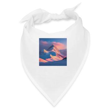 Mountain Range - Bandana - Weiß - Vorne
