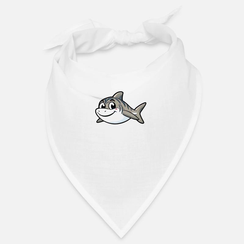 Requin de dessin animé joyeux Bandana