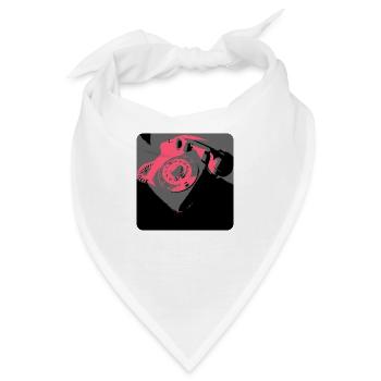 Telefon Love - Bandana - Weiß - Vorne