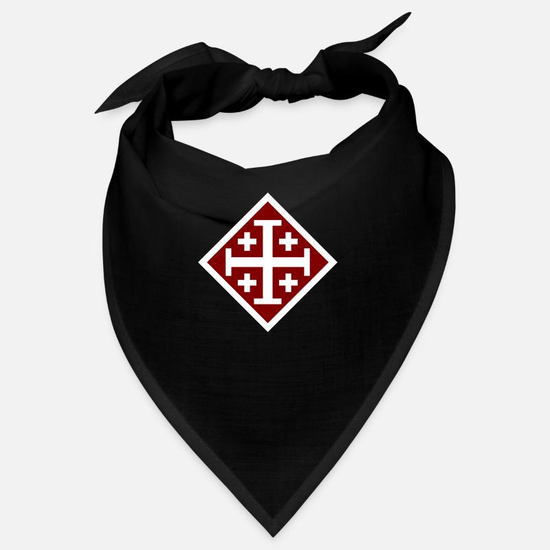 Croix de Jérusalem Bandana