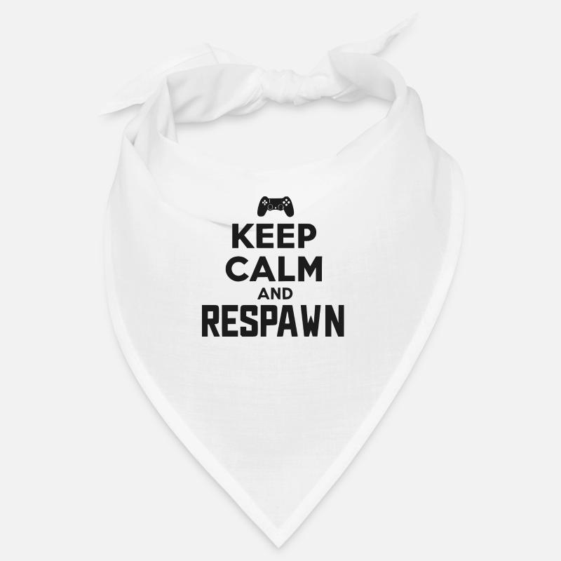 Keep Calm and Respawn Bandana