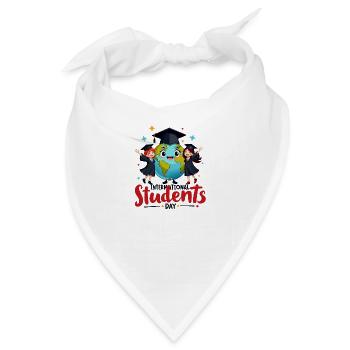 TAG DER INTERNATIONALEN STUDIERENDEN - Bandana - Weiß - Vorne
