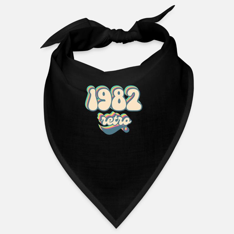 1982 Retro Geschenkidee Bandana