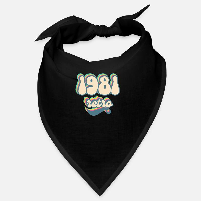 1981 Retro Gift Idea Bandana