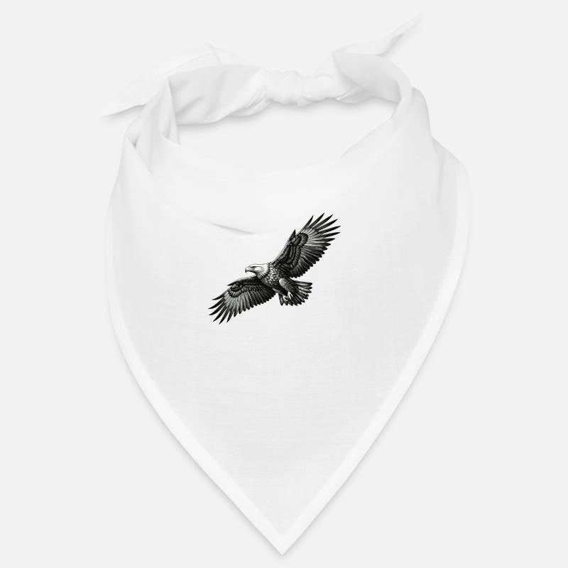 Le pygargue à queue blanche en vol - un symbole de liberté Bandana