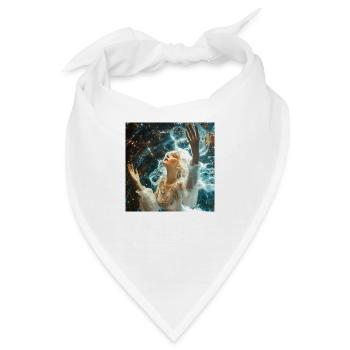 drachenqodeLULU - Bandana - Weiß - Vorne
