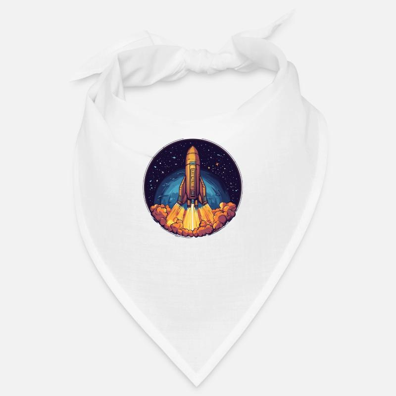 Launch into the unknown: The launch into space! Bandana