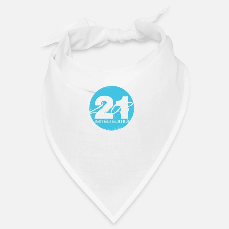 Edition limitée 21 ans d’âge - Bandana - blanc
