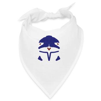 Fünfen - Bandana - Weiß - Vorne