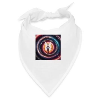 Galaxie-Fee - Bandana - Weiß - Vorne