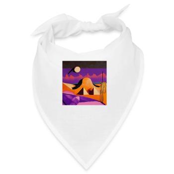 Ein geheimer Ort - Bandana - Weiß - Vorne