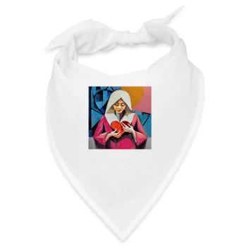 Bedingungslose Liebe - Bandana - Weiß - Vorne