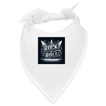 Rock'n'Roll - Bandana - Weiß - Vorne