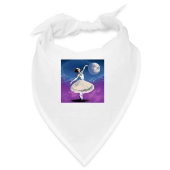 Zehenspitze - Bandana - Weiß - Vorne