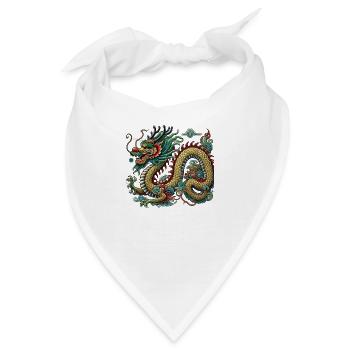 Dragon China - Bandana - Weiß - Vorne