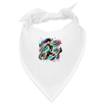 Reifen Turnerin - Bandana - Weiß - Vorne