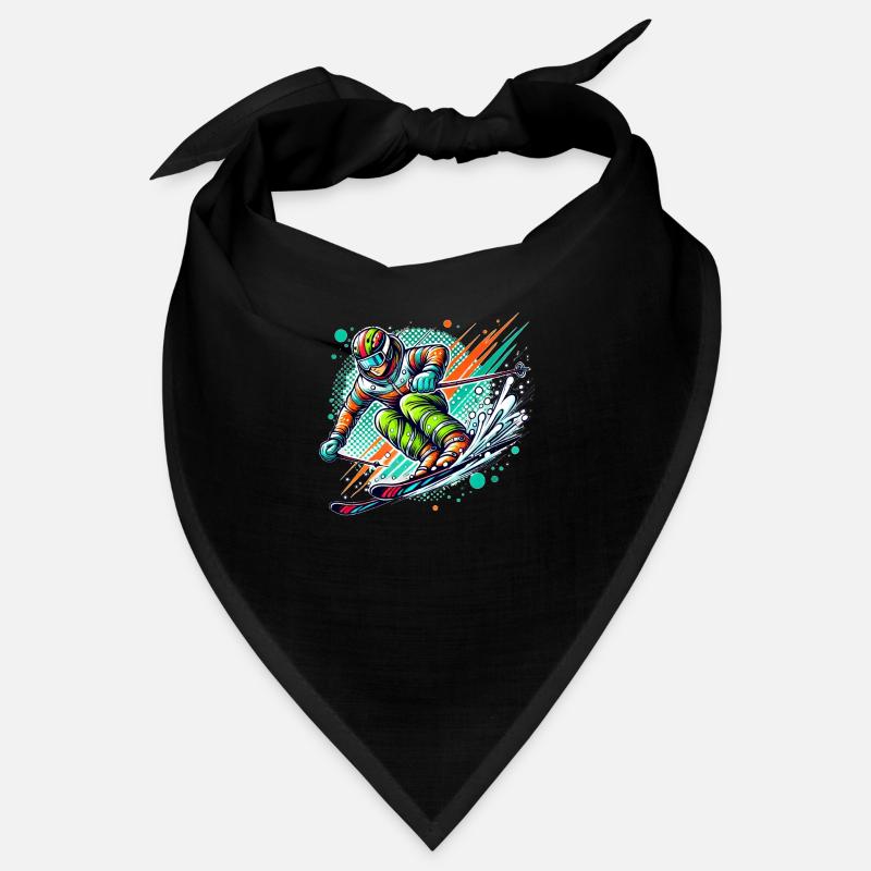ski abfahrt Bandana