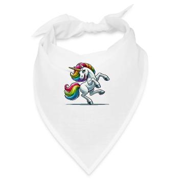 Unicorn - Bandana - Weiß - Vorne