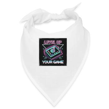Retro - Bandana - Weiß - Vorne