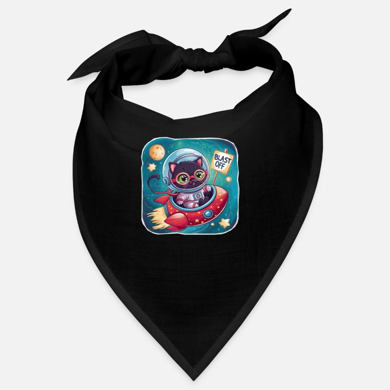 Cat Astronaut - expédition spatiale Bandana
