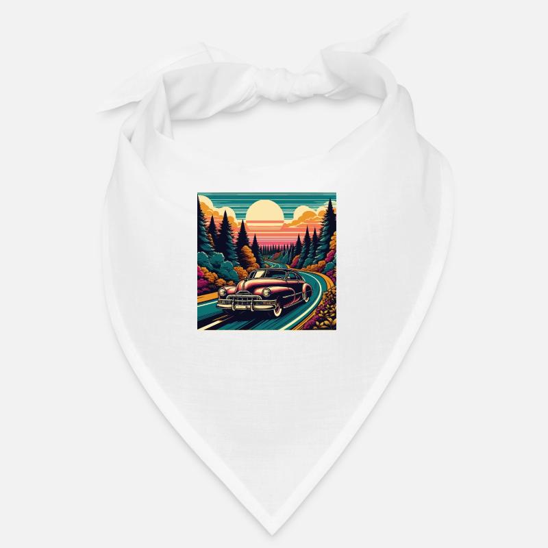 Eine Reise durch einen malerischen Wald Bandana