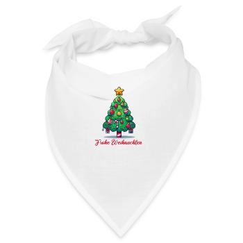 Christmas Tree - Bandana - Weiß - Vorne