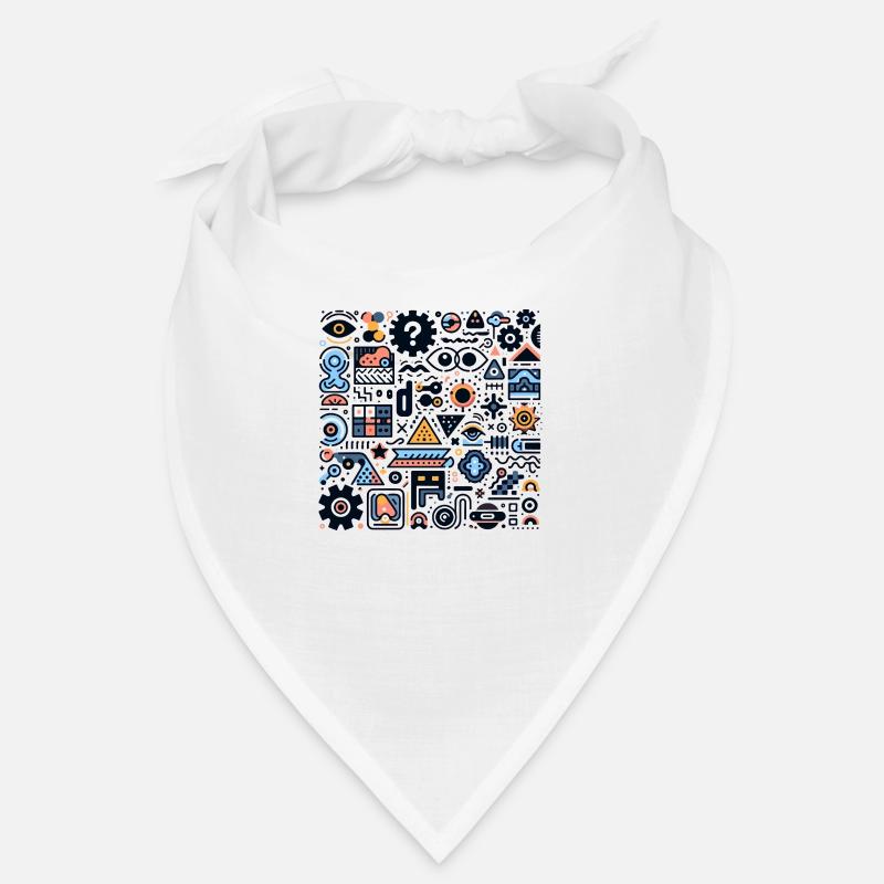 Abstract Geometric Patterns Bandana
