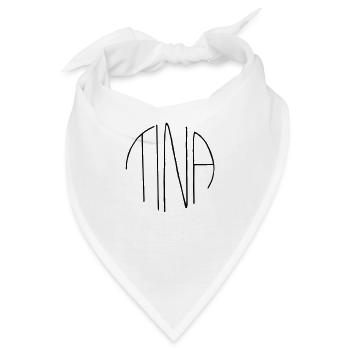 Tina - Bandana - Weiß - Vorne