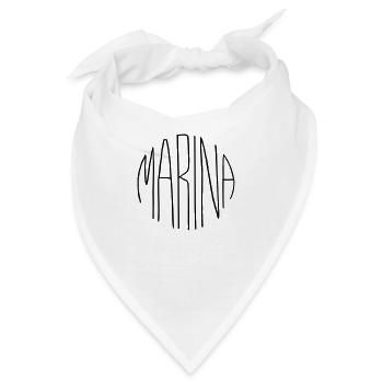 Marina - Bandana - Weiß - Vorne