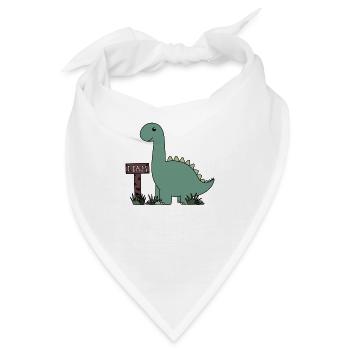 Dino Liam - Bandana - Weiß - Vorne