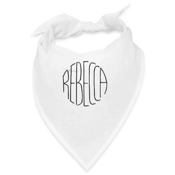 Rebecca - Bandana - Weiß - Vorne