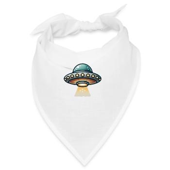 ufo - Bandana - Weiß - Vorne