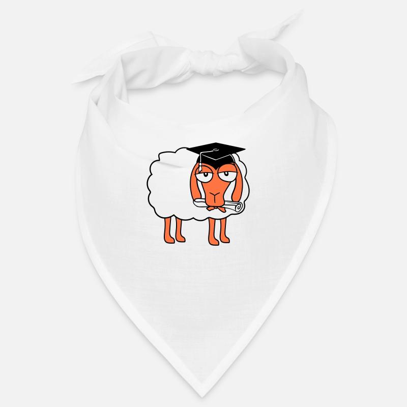 Mouton École Certificat Diplôme Universitaire Abi Étudiants Bandana