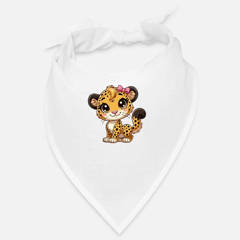Mädchen Gepard Bandana