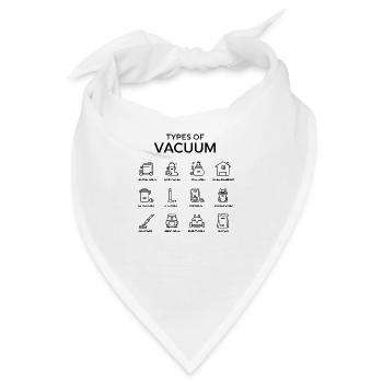 Arten von Staubsaugern - Staubsauger 2025 - Bandana - Weiß - Vorne