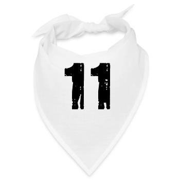 11 - Bandana - Weiß - Vorne