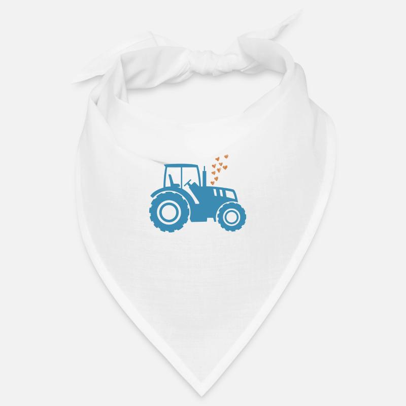 Traktor / Traktor / Traktor - Bandana - Weiß