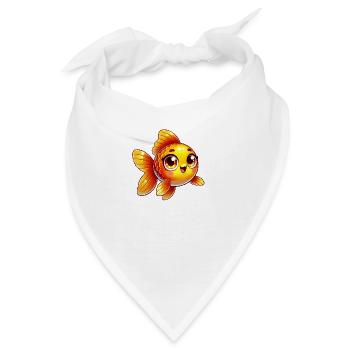 goldfisch - Bandana - Weiß - Vorne