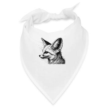 Fennek - Bandana - Weiß - Vorne