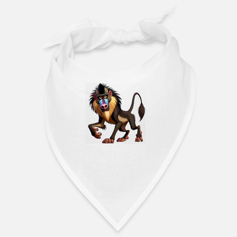 Mandrill baboon Bandana