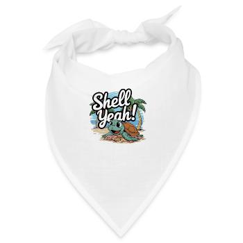 Shell Yeah - Bandana - Weiß - Vorne