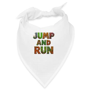 jump and run 2 - Bandana - Weiß - Vorne