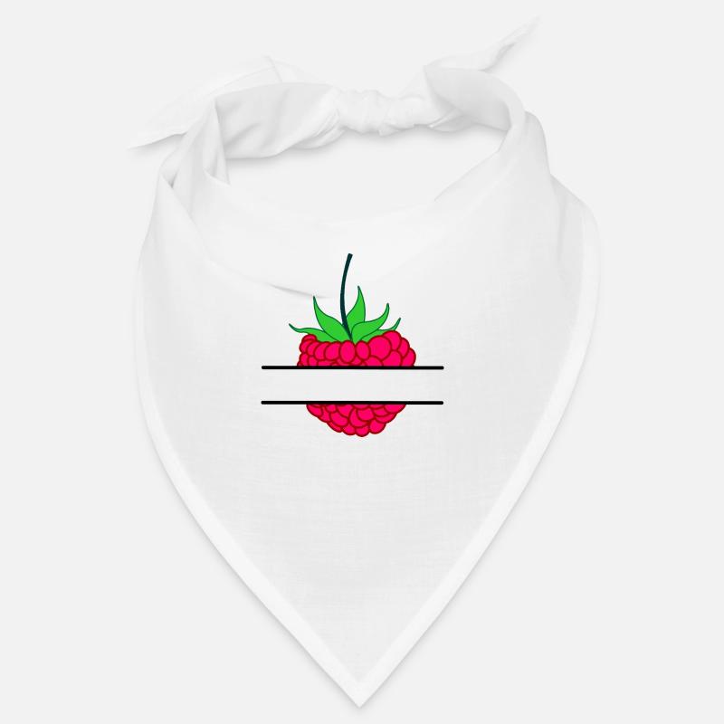 Raspberry banner Bandana