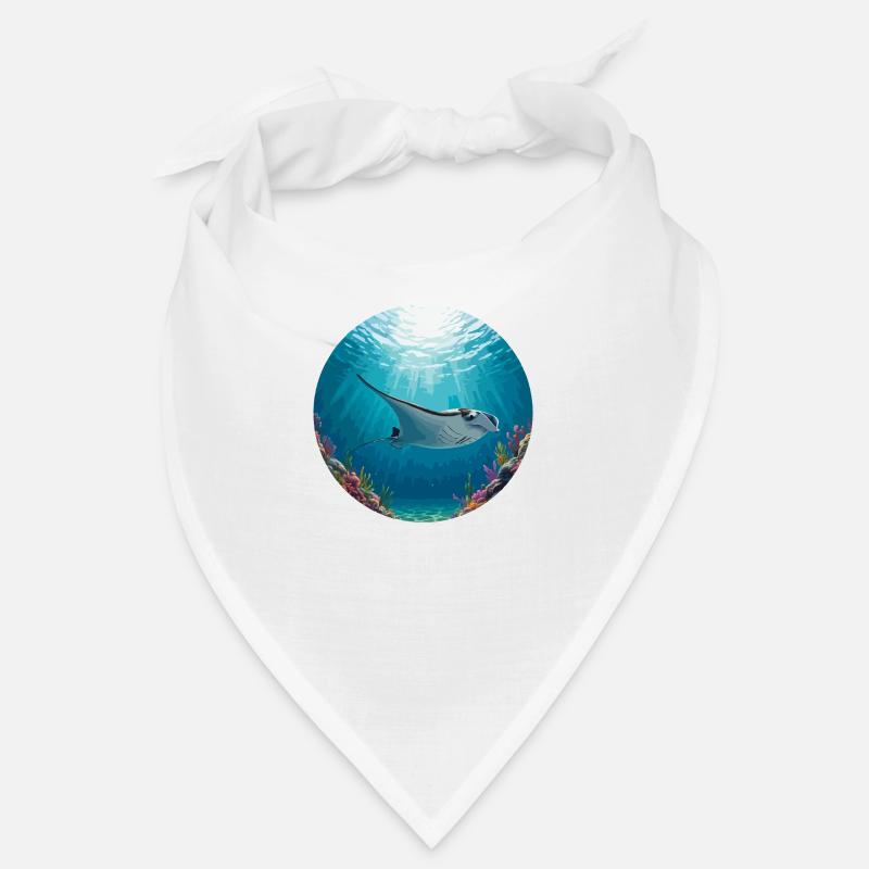 Mantarochen in der Sonne Bandana